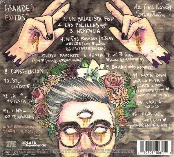 (me llamo) Sebastián – Grandes Éxitos (CD) - 2