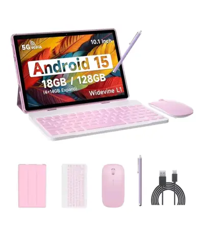 Tablet Android 15 10.1 pulgadas + teclado y mouse - miniatura 1