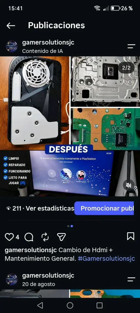 Servicio Técnico Especializado para Consolas - 5