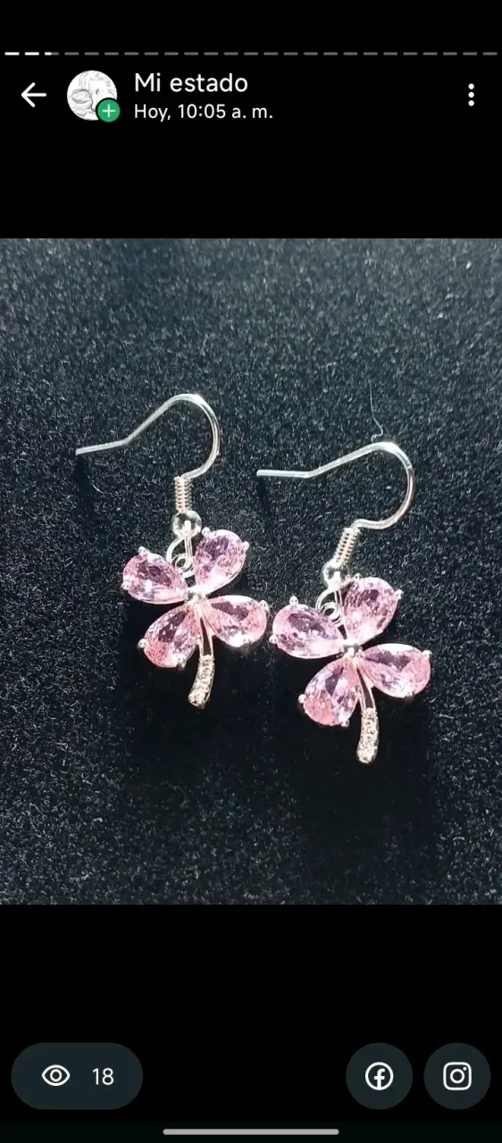 Set de aros colgantes variados - 1