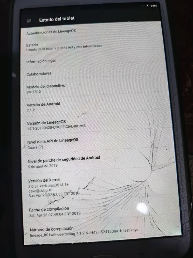 Tablet Samsung Galaxy Tab 3 - 2