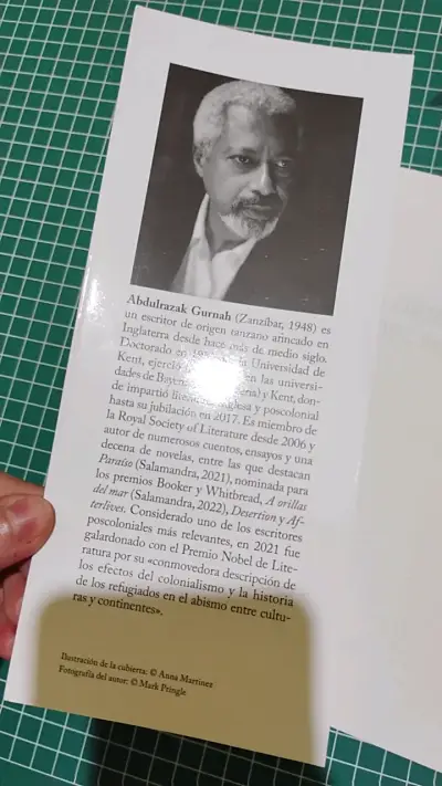 Libro 'A Orillas del Mar' de Abdulrazak Gurnah - miniatura 3