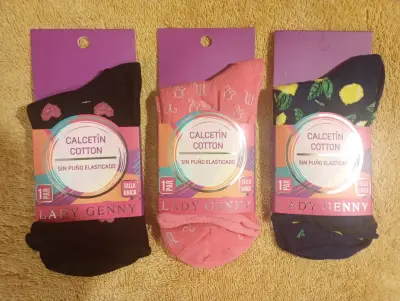 Calcetines de algodón Lady Genny sin elástico - miniatura 2