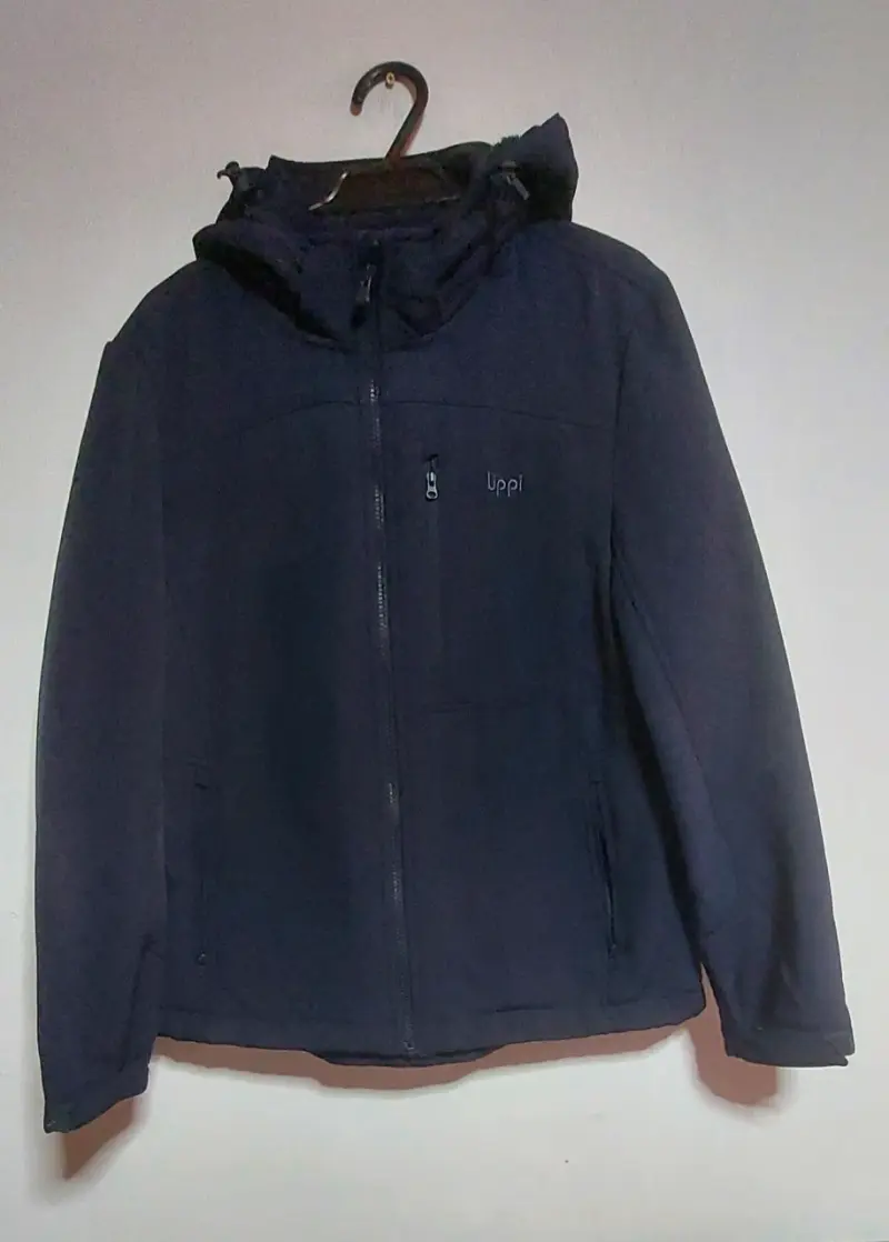Chaqueta térmica azul con capucha Upp - 2