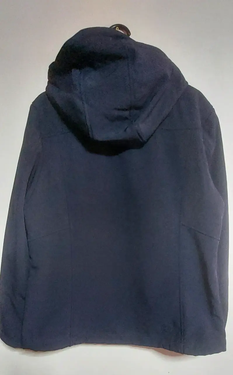 Chaqueta térmica azul con capucha Upp - 4