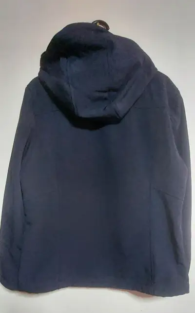 Chaqueta térmica azul con capucha Upp - miniatura 4