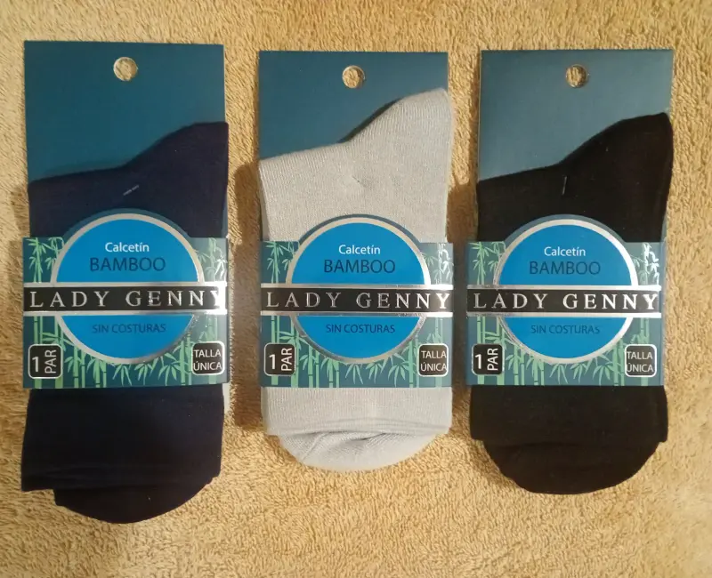 Calcetines de bambú Lady Genny sin costuras