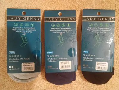 Calcetines de bambú Lady Genny sin costuras - miniatura 2