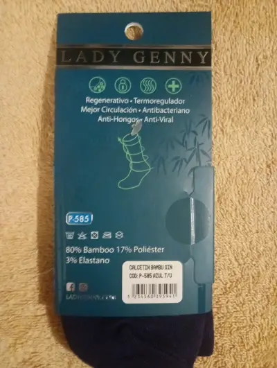 Calcetines de bambú Lady Genny sin costuras - miniatura 4