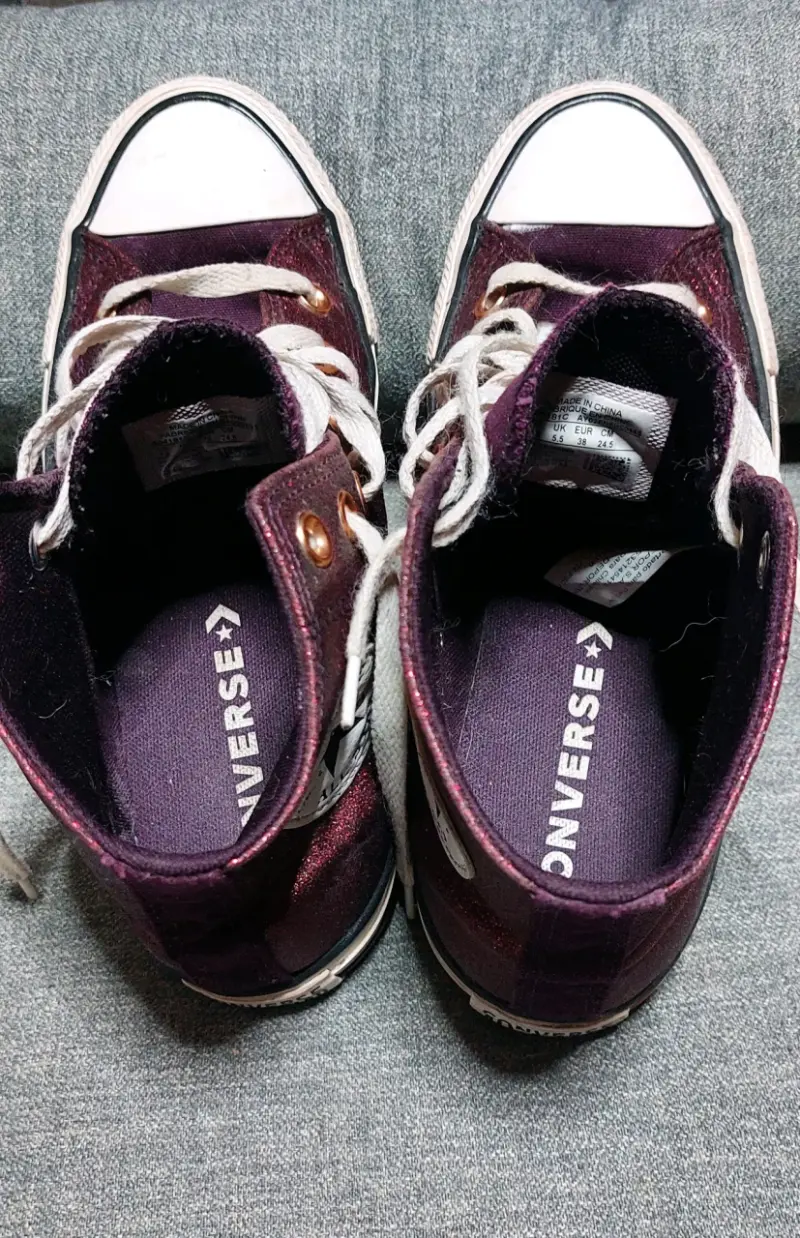 Zapatillas Converse Chuck Taylor All Star Burdeos - 4