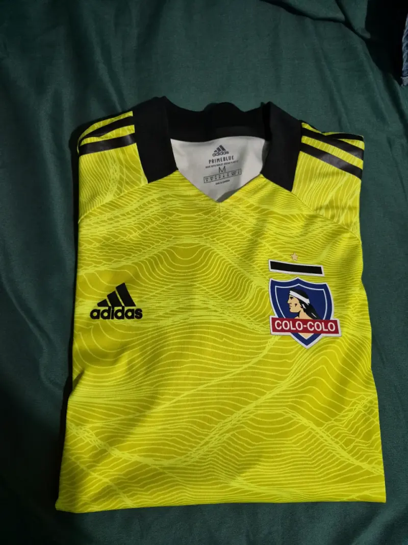 Camiseta Adidas Colo-Colo Amarilla Talla M