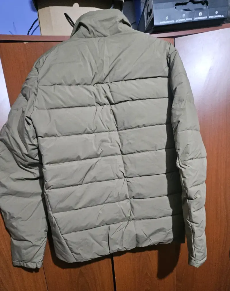 Chaqueta acolchada verde oliva para hombre - 2