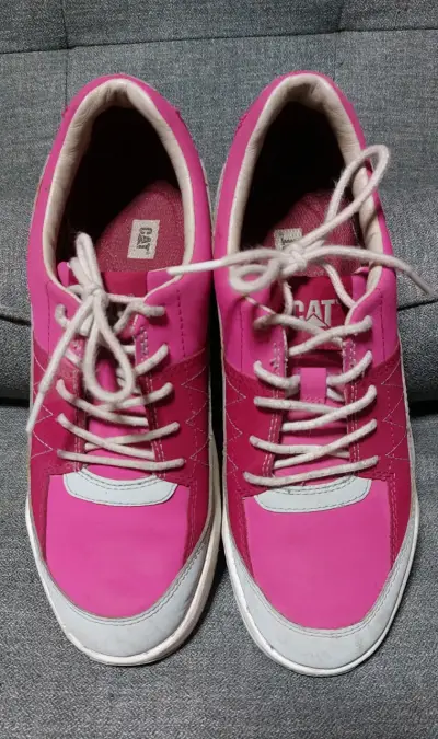 Zapatillas deportivas rosas CAT para mujer - miniatura 2