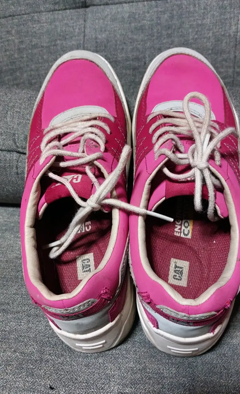 Zapatillas deportivas rosas CAT para mujer - 3