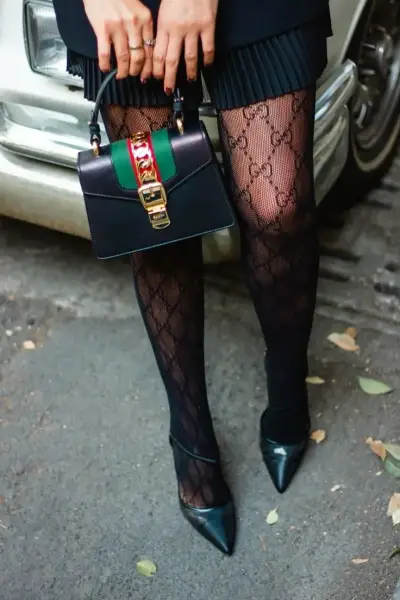 Pantys logo GG Gucci standard - miniatura 1
