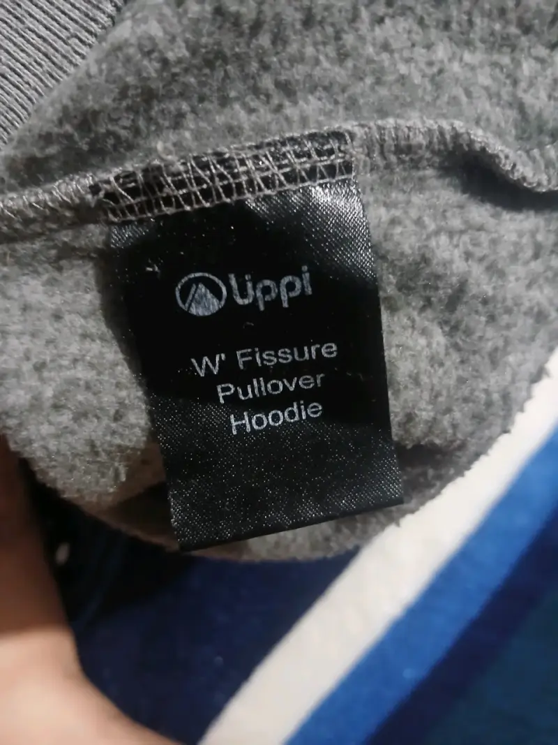 Polerón gris con capucha Uppi para mujer - 3