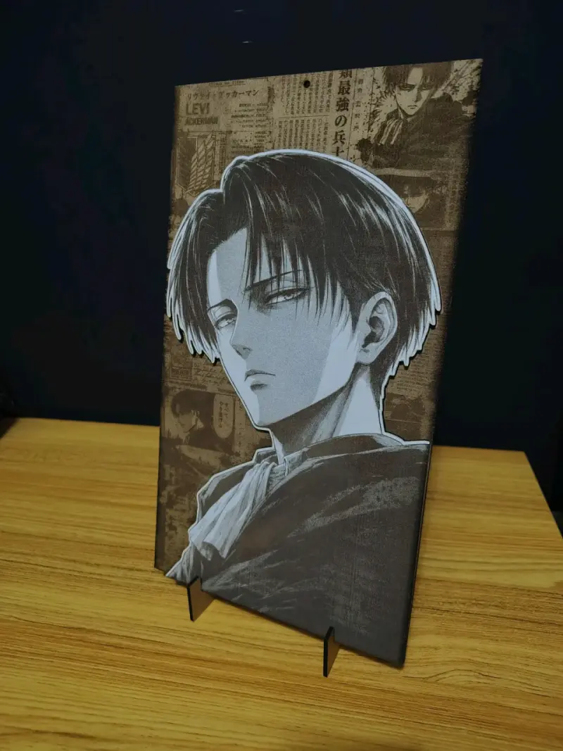 Cuadro Decorativo Anime Levi Ackerman - 1
