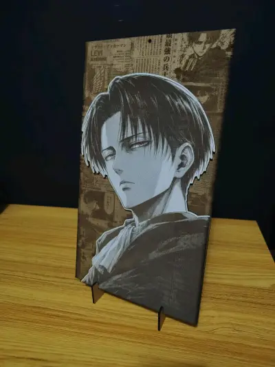 Cuadro Decorativo Anime Levi Ackerman - miniatura 1