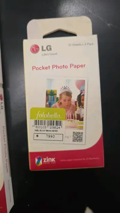 Papel fotográfico LG Pocket Photo Zink 150 hojas - miniatura 2