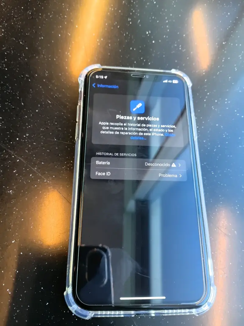 iPhone con capacidad de 64GB y batería al 78% - 3
