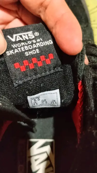 Zapatillas Vans negras de skateboarding - miniatura 2