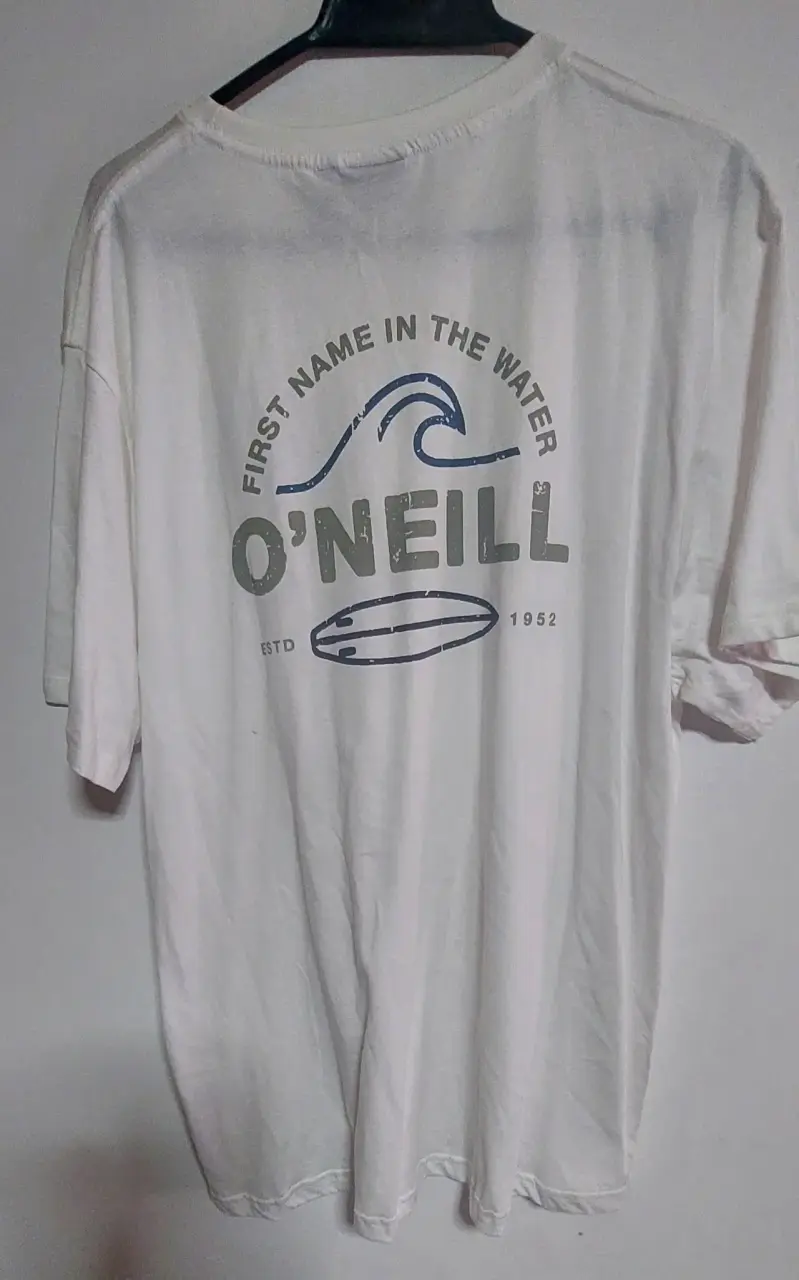 Polera O'Neill Hombre Blanca Talla XL Nueva - 2