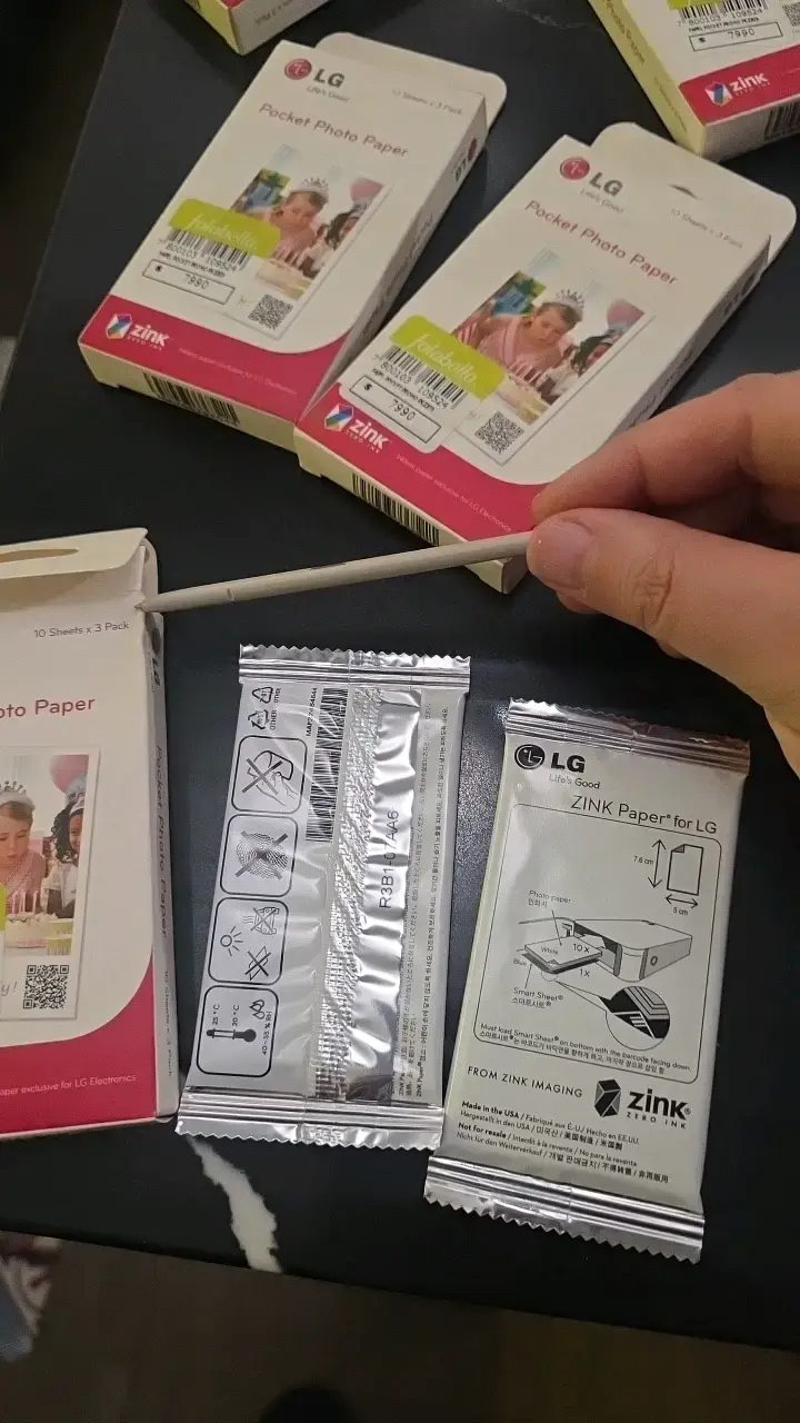 Papel fotográfico LG Pocket Photo Zink 150 hojas - 4