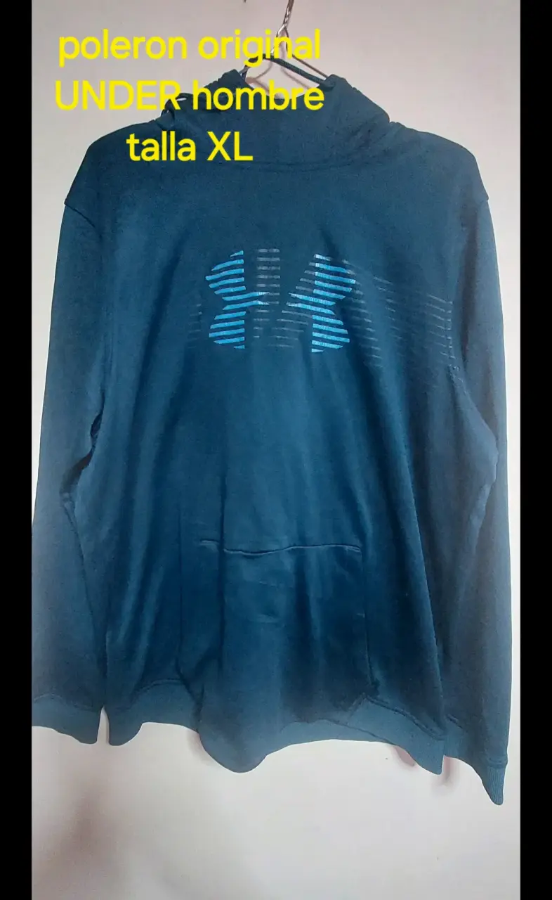 Polerón Hombre Under Armour Azul Talla XL