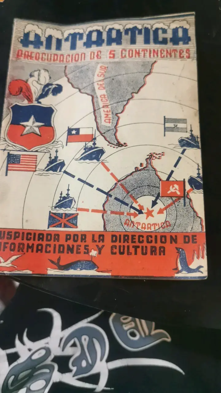 Libro Antártico Preocupación de 5 Continentes