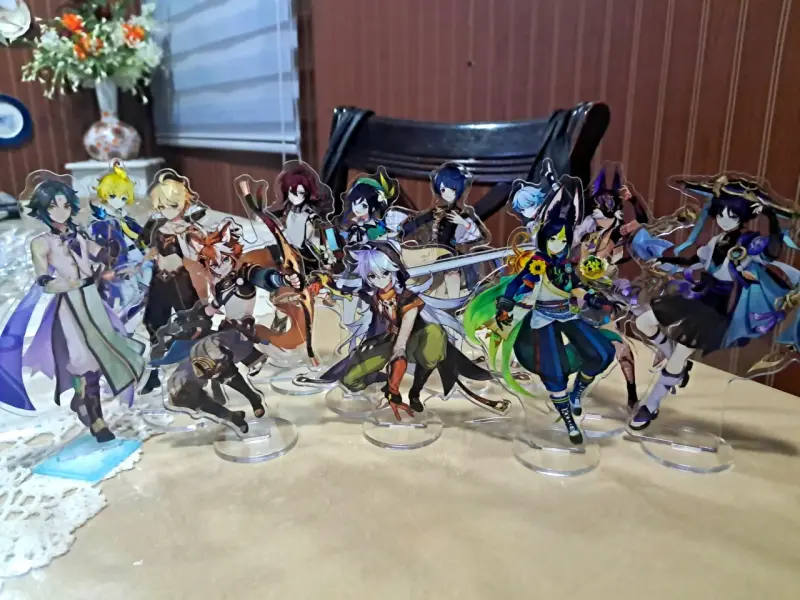 Figuras acrílicas de Genshin Impact - 1