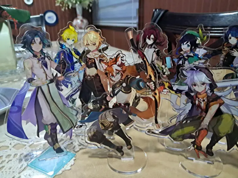 Figuras acrílicas de Genshin Impact - 2
