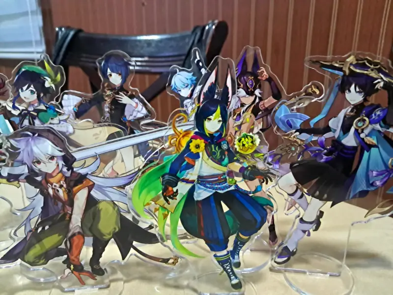 Figuras acrílicas de Genshin Impact - 3