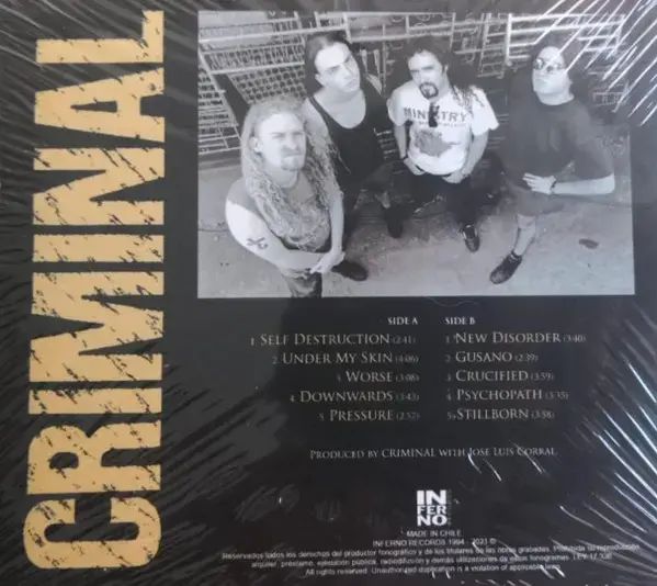 Criminal - Victimized (CD) - 2