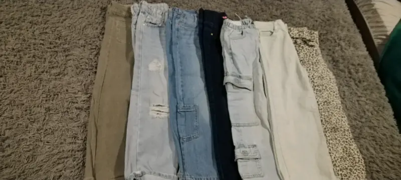 Lote de pantalones de mezclilla de niña en talla 6 - 2
