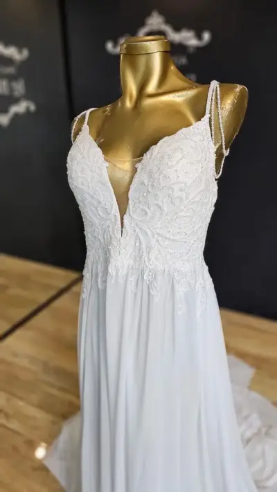 Vestido de novia alta costura - miniatura 1