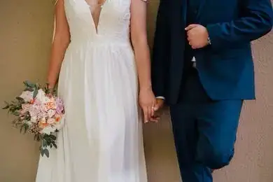 Vestido de novia alta costura - miniatura 5