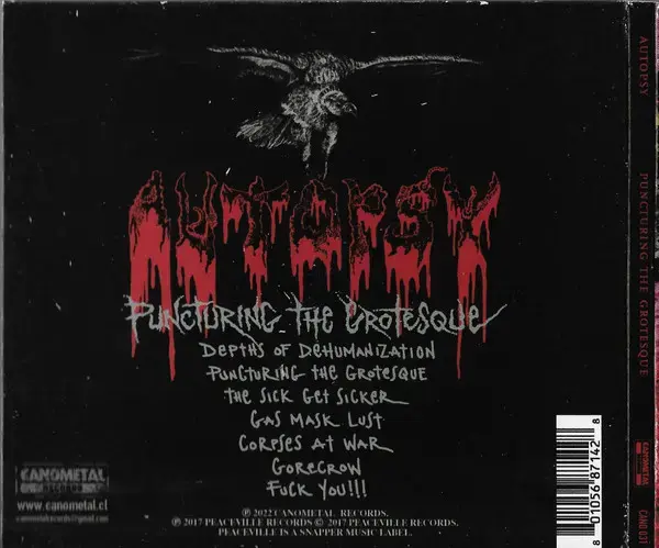 Autopsy - Puncturing The Grotesque (CD) - 2