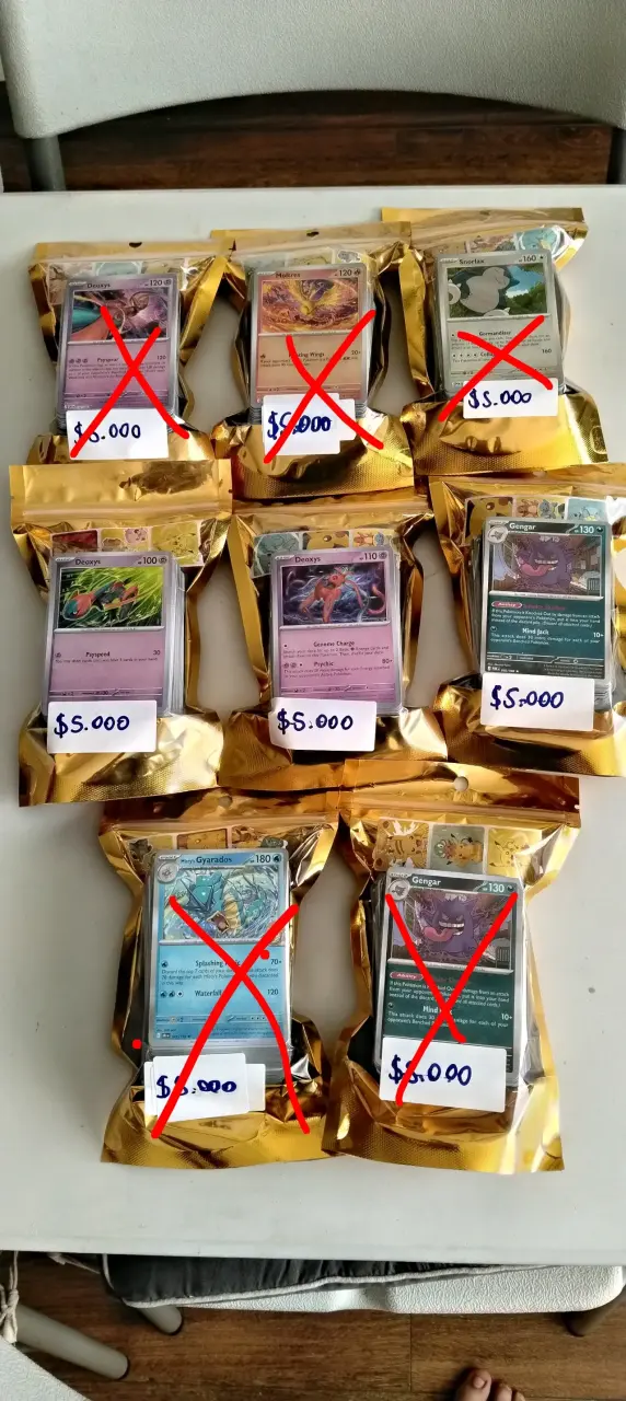 Lote de 100 cartas Pokémon - 1