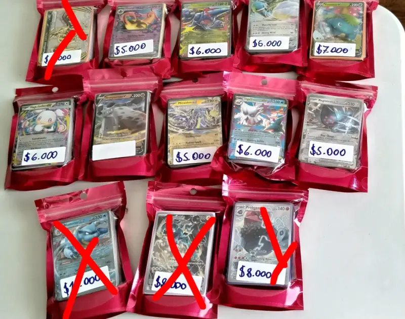 Lote de 100 cartas Pokémon - 3
