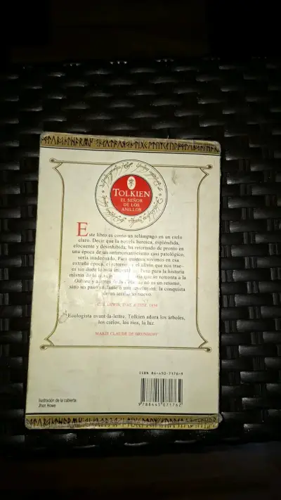 Libro El Señor de los Anillos Las Dos Torres - miniatura 2