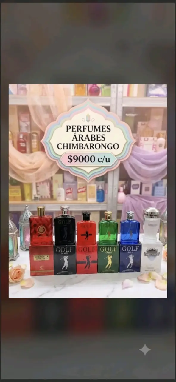 Perfumes Árabes Variados Chimarongo - 5