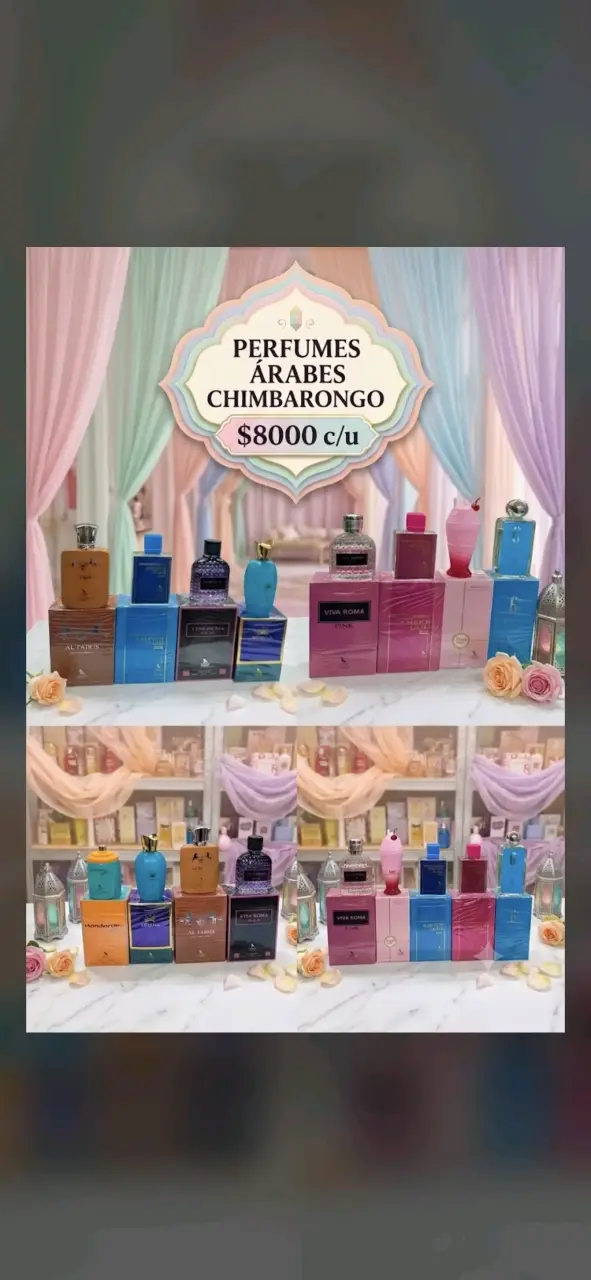 Perfumes Árabes Variados Chimarongo - 6
