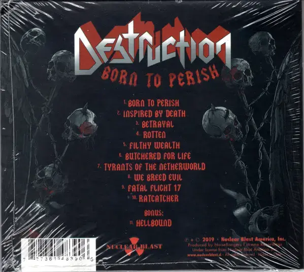 Destruction - Born To Perish (CD) - 2