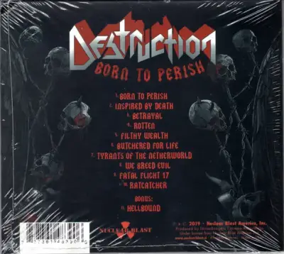 Destruction - Born To Perish (CD) - miniatura 2