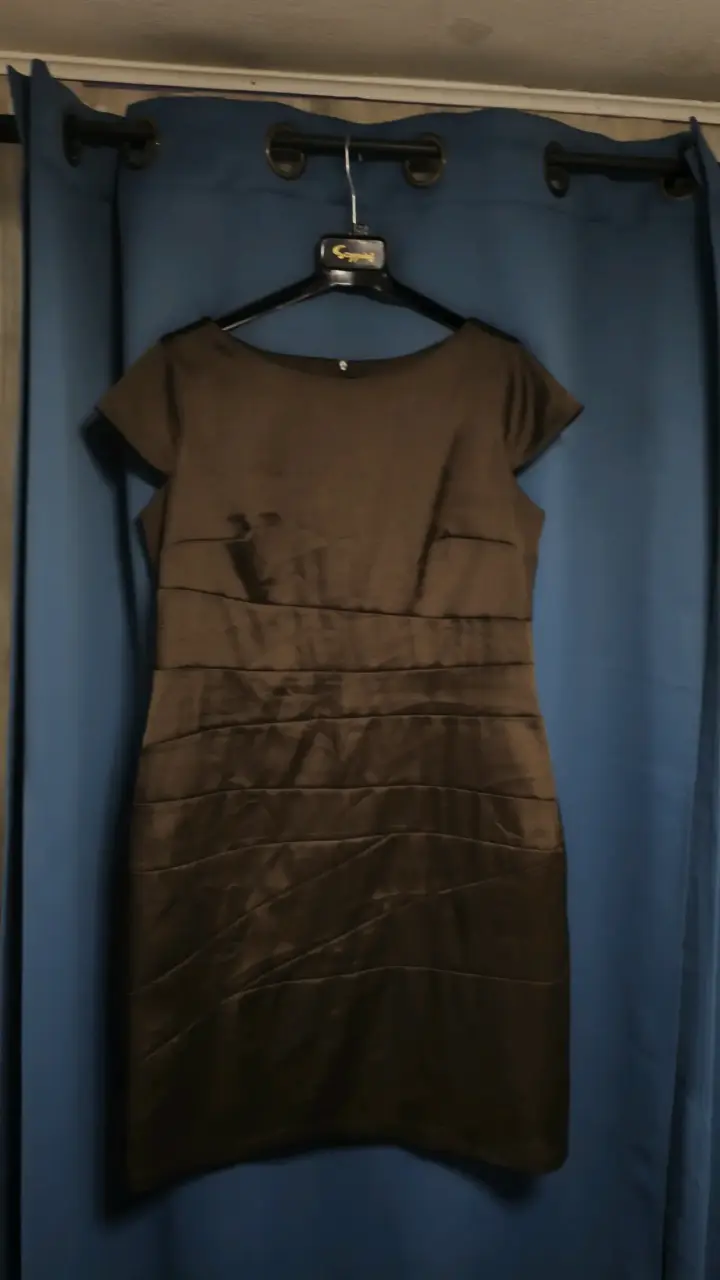 Lindo vestido de seda - 2