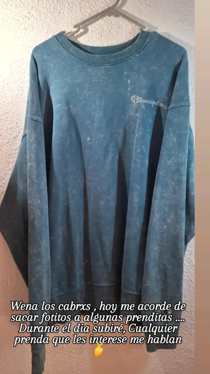 Conjunto deportivo Champion azul talla XL - 1