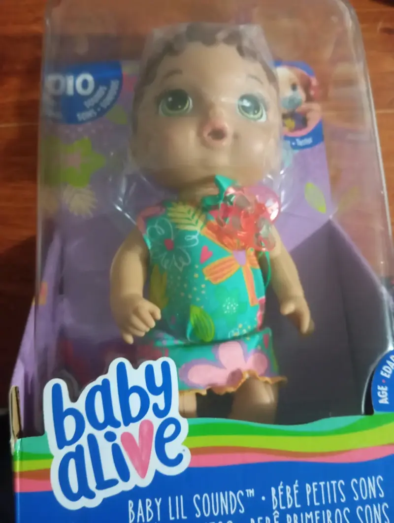 Muñeca interactiva Baby Alive Lil Sounds - 1