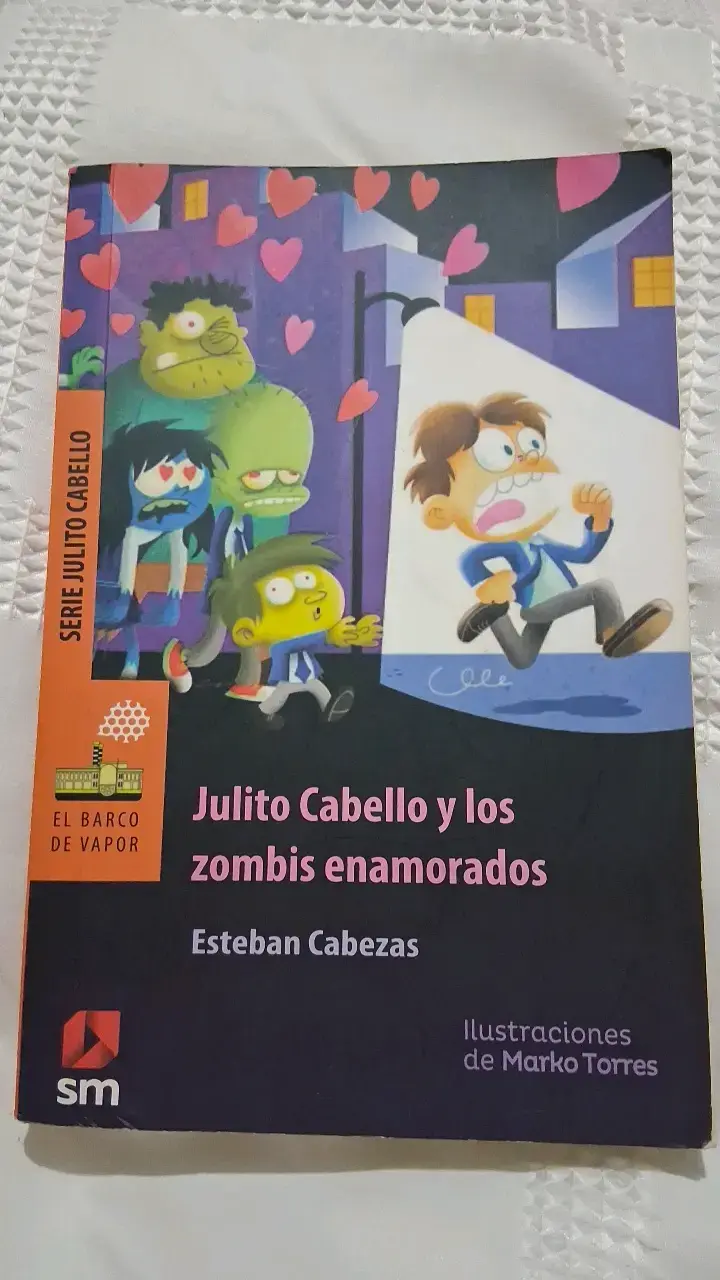 Libro Julito Cabello y los zombis enamorados - 1