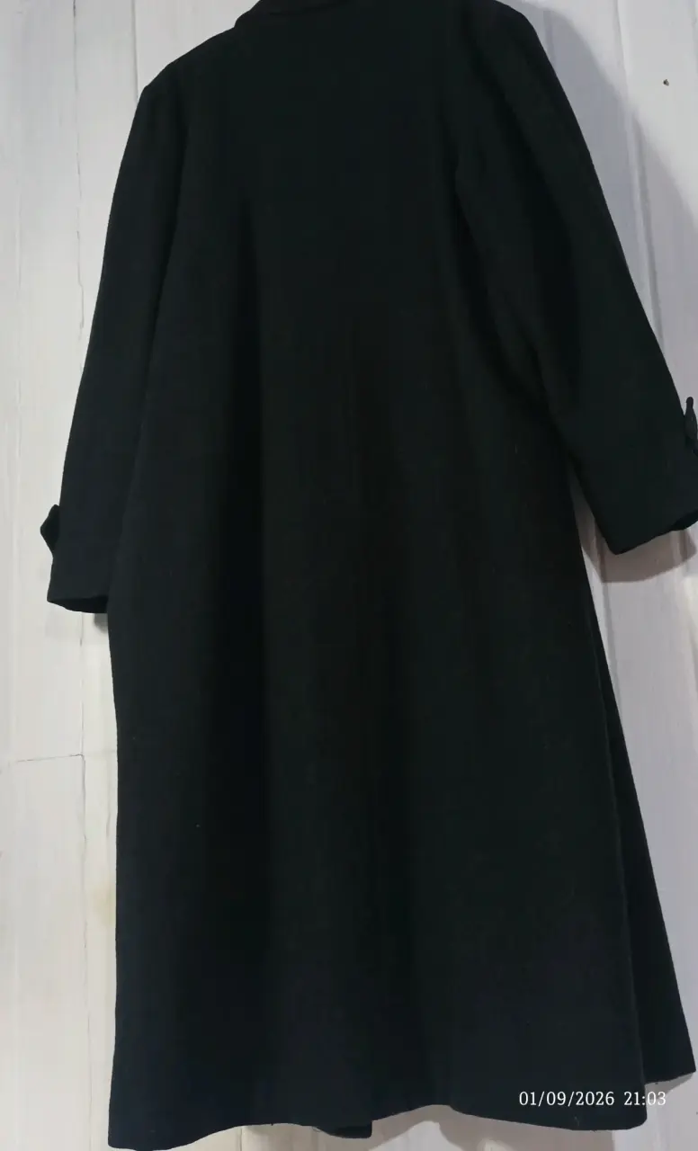 Abrigo largo con botones para mujer - 3
