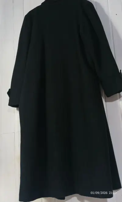 Abrigo largo con botones para mujer - miniatura 3